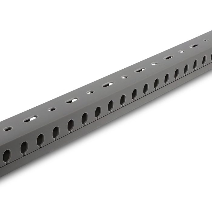 DELOCK cable management 22028, πλαστικό, 30x30mm, 1m, γκρι
