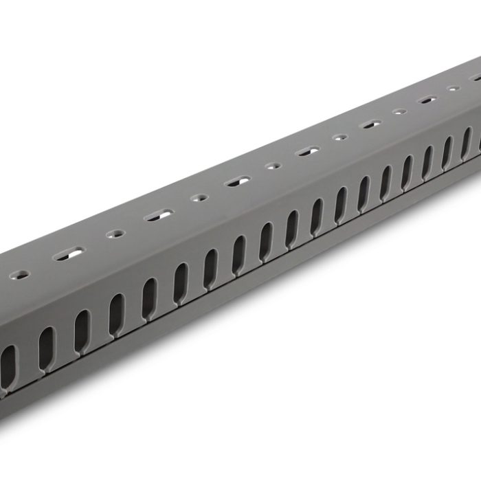 DELOCK cable management 22029, πλαστικό, 40x40mm, 1m, γκρι