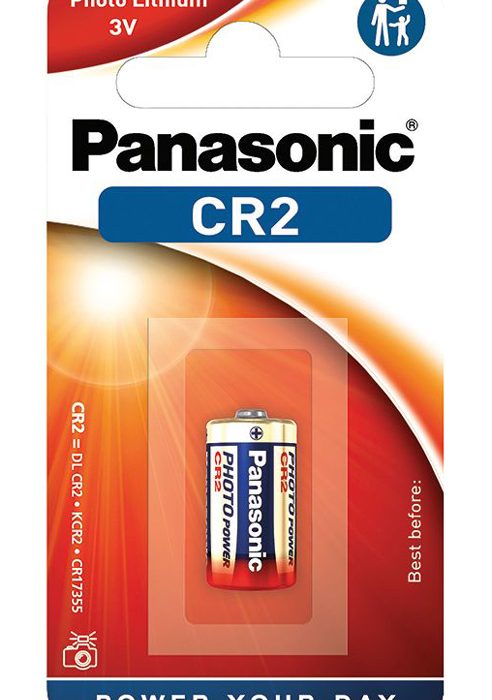 PANASONIC μπαταρία λιθίου, CR2, 3V, 1τμχ