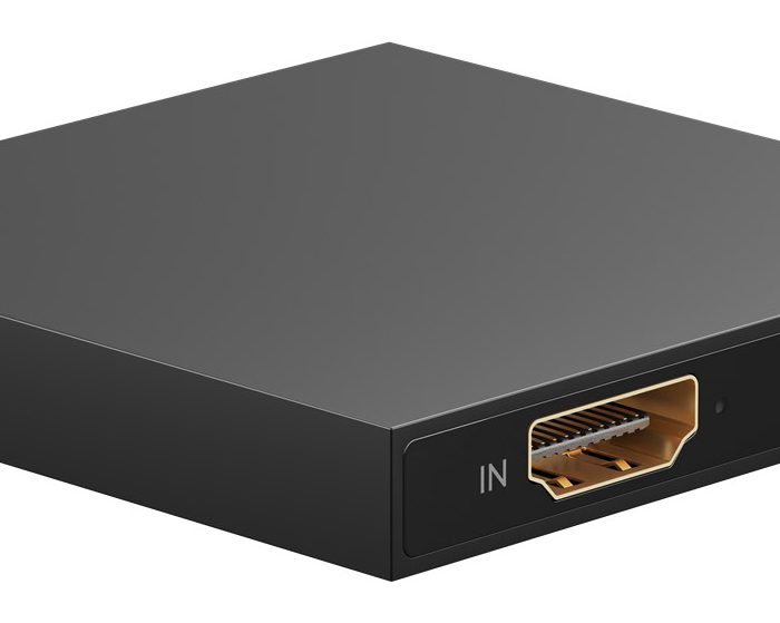 GOOBAY HDMI splitter 58480, 2 σε 1, 4K/30Hz, μαύρο