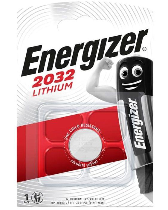 ENERGIZER μπαταρία λιθίου CR2032, 3V, 1τμχ