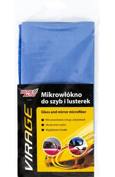 MOJE AUTO πανάκι καθαρισμού από μικροΐνες 97-031, 40x40cm, μπλε