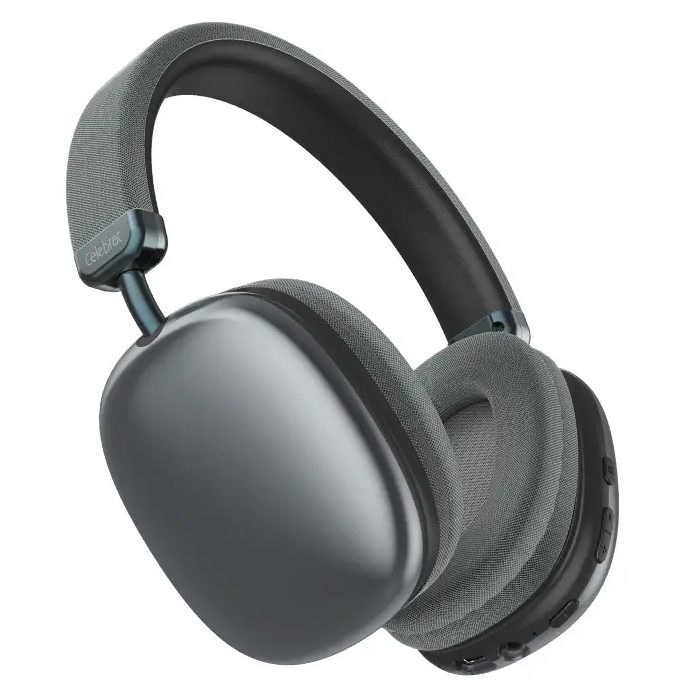 CELEBRAT headphones A39, ασύρματα & ενσύρματα, micro SD, 40mm, 400mAh, μαύρα