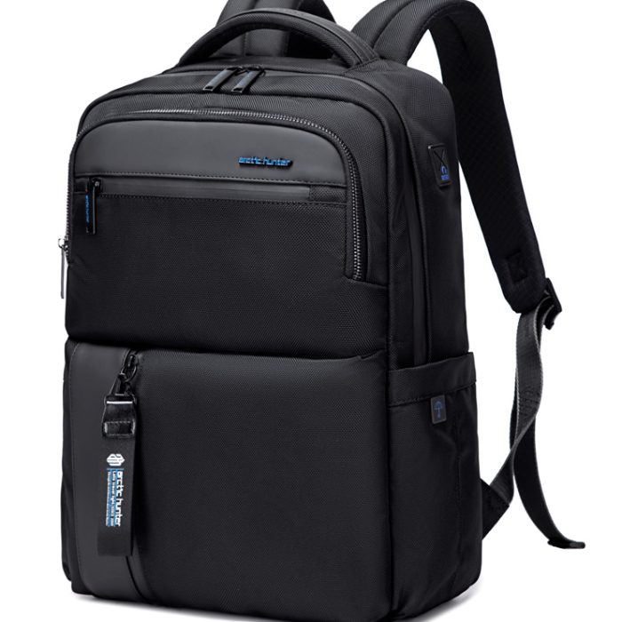 ARCTIC HUNTER τσάντα πλάτης B00477 με θήκη laptop 15.6", 18L, μαύρη