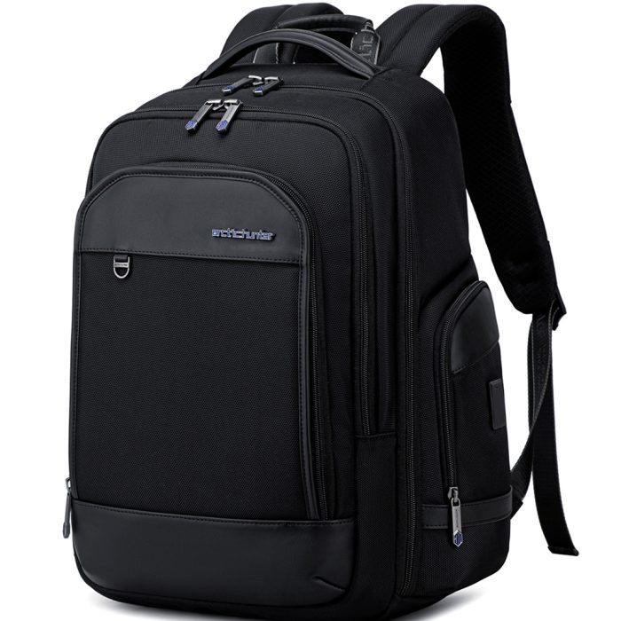 ARCTIC HUNTER τσάντα πλάτης B00683 με θήκη laptop 15.6", USB, 20.5L, μαύρη
