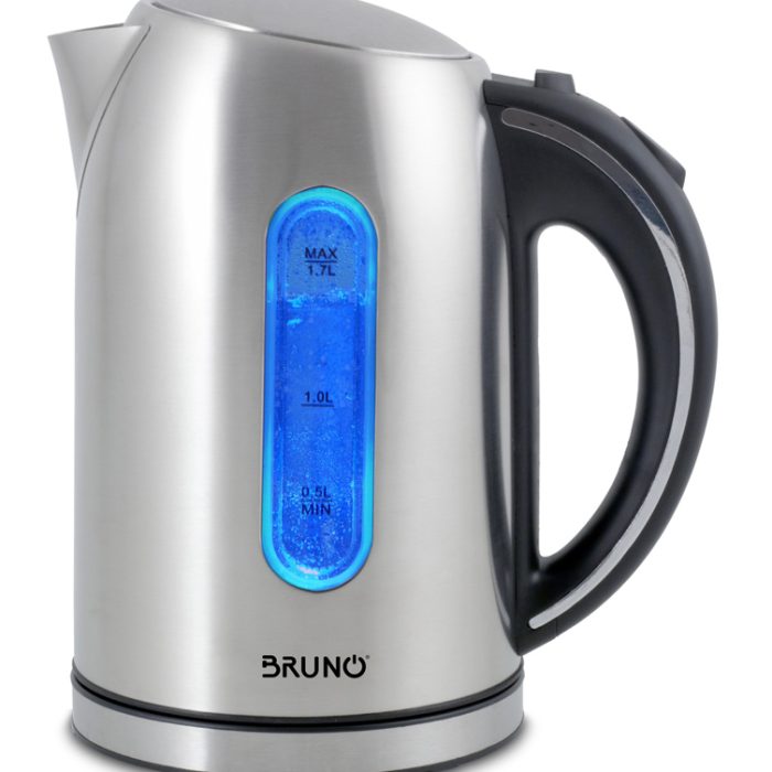 BRUNO ηλεκτρικός βραστήρας BRN-0028, 2200W, 1.7lt, βάση 360°, LED