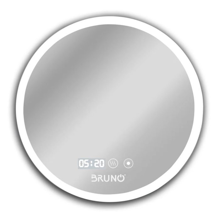 BRUNO καθρέφτης μπάνιου LED BRN-0199, στρόγγυλος, 24W, Φ60cm, IP67