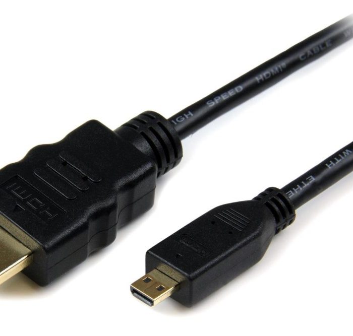 POWERTECH καλώδιο micro HDMI σε HDMI CAB-H008 με Ethernet, 3m, μαύρο