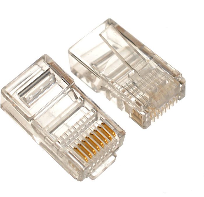 POWERTECH βύσμα RJ45 Cat 5e CAB-N087, 8p8cs , no metal, 50τμχ