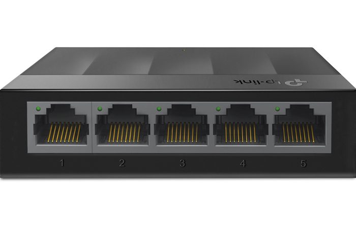 TP-LINK desktop switch LiteWave LS1005G, 5-port 10/100/1000Mbps, Ver 5.40