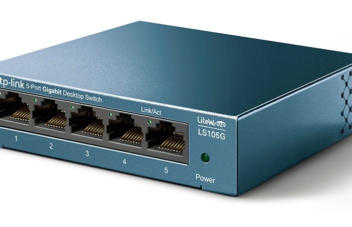 TP-LINK Desktop Switch LS105G, 5-port 10/100/1000Mbps, Ver. 1.0