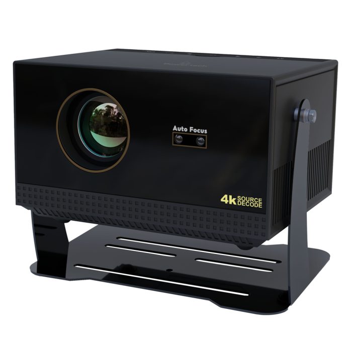 POWERTECH smart βιντεοπροβολέας PT-1243, 1080p, Android, WiFi, μαύρος