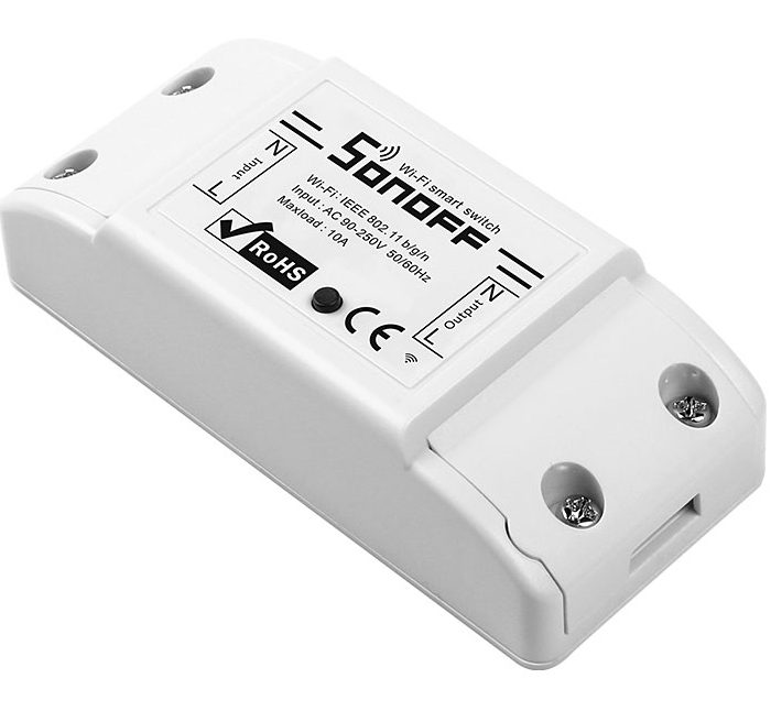 SONOFF Smart Διακόπτης BASICR2, Wifi, 10A, λευκός