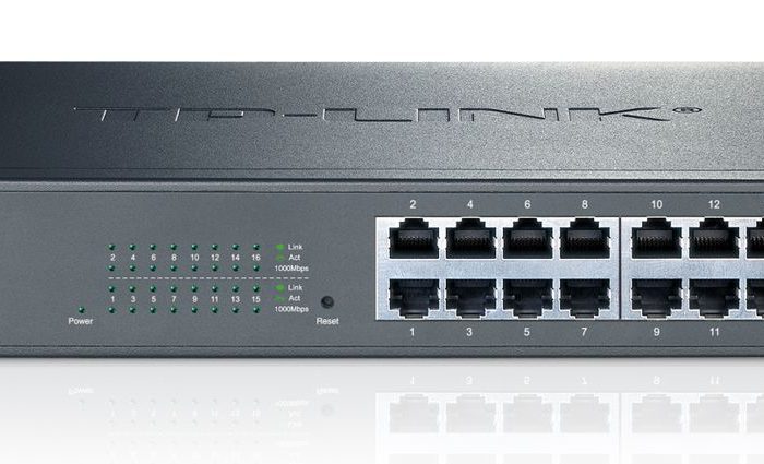 TP-LINK Easy Smart Switch TL-SG1016DE, 16-Port Gbit, Ver. 4.2