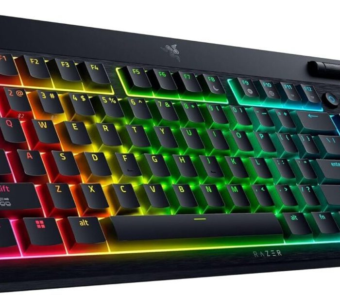 Razer BlackWidow V4 Low Profile Tenkeyless HyperSpeed - Wireless RGB Keyboard - Green Switch