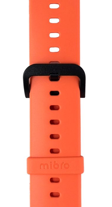 MIBRO λουράκι σιλικόνης MBR-STRAP-OR, 22mm, πορτοκαλί