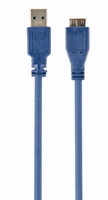 GEMBIRD CABLU Αντάπτορας USB3.0 AM σε Micro BM 1.8M