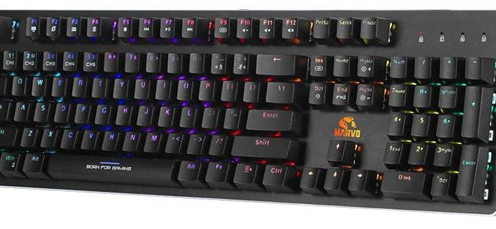 MARVO KG945 GAMING RGB ΜΗΧΑΝΙΚΟ ΟΠΤΙΚΟ ΠΛΗΚΤΡΟΛΟΓΙΟ, ΑΛΟΥΜΙΝΙΟΥ