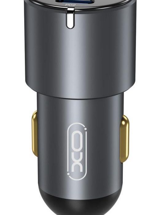 XO CC45 ΦΟΡΤΙΣΤΗΣ ΑΥΤΟΚΙΝΗΤΟΥ PD+QC3.0 30W, 3 ΘΥΡΕΣ