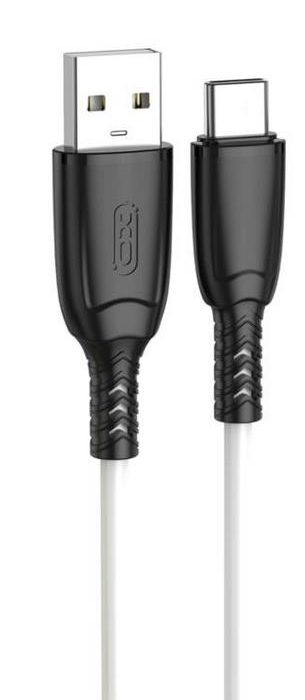 XO NB245 ΚΑΛΩΔΙΟ ΦΟΡΤΙΣΗΣ ΣΙΛΙΚΟΝΗΣ SULUO SERIES TYPE-C, 1M, ΛΕΥΚΟ