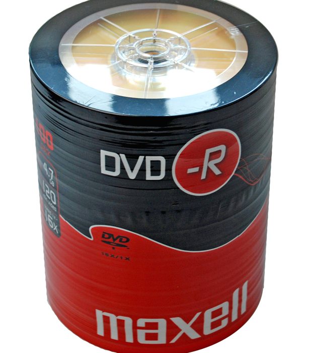 MAXELL DVD-R 4.7GB/120min, 16x speed, spindle pack 100τμχ