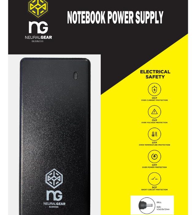 NG ΤΡΟΦΟΔΟΤΙΚΟ ΓΙΑ DELL 19.5V, 3.34A, TIP SIZE: 4.5x3.0x12mm WITH PIN ΜΕ ΚΑΛΩΔΙΟ ΤΡΟΦΟΔΟΣΙΑΣ