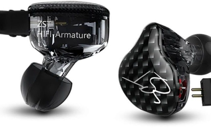 KZ ZST Black  With Mic - IEM 3,5 In Ear Monitor Earphones, Dynamic Hybrid Dual Driver 1BA+1DD