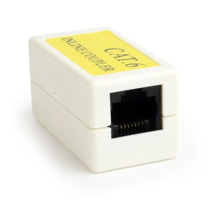 GEMBIRD CAT6 LAN IN-LINE RJ45 EXTENSION ΛΕΥΚΟ
