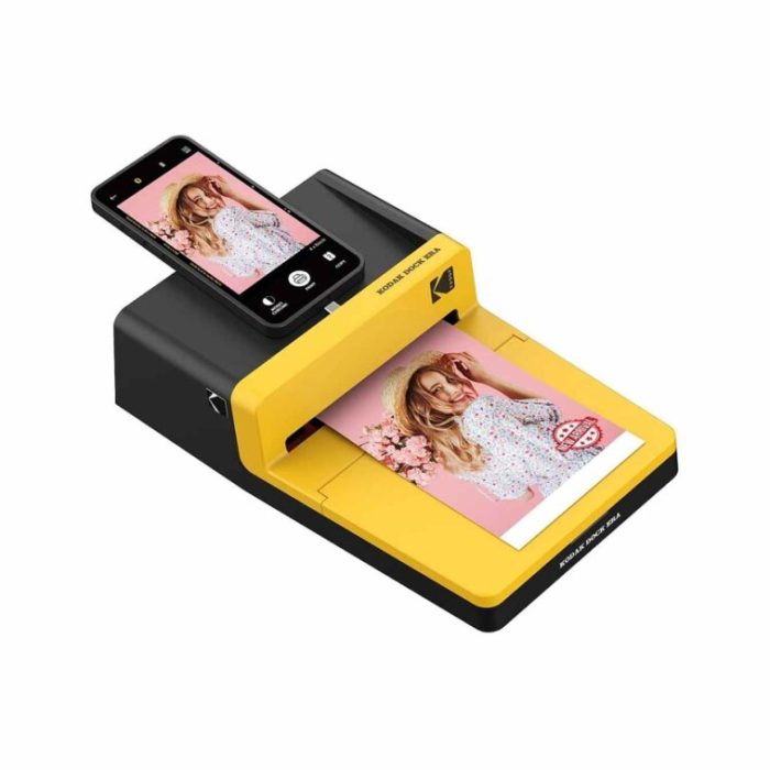 Kodak Dock Era 4PASS Wireless Smarphone Photo Printer (10 x 15 cm, 4x6inch) + 10 Sheet