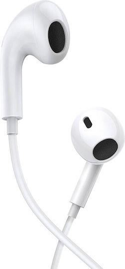 BASEUS ENCOK CZ17, ΕΝΣΥΡΜΑΤΑ ΑΚΟΥΣΤΙΚΑ, SEMI IN EAR, ΛΕΥΚΑ