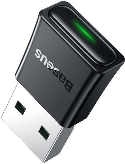 BASEUS BA07, BLUETOOTH ΑΝΤΑΠΤΟΡΑΣ, ΜΑΥΡΟΣ