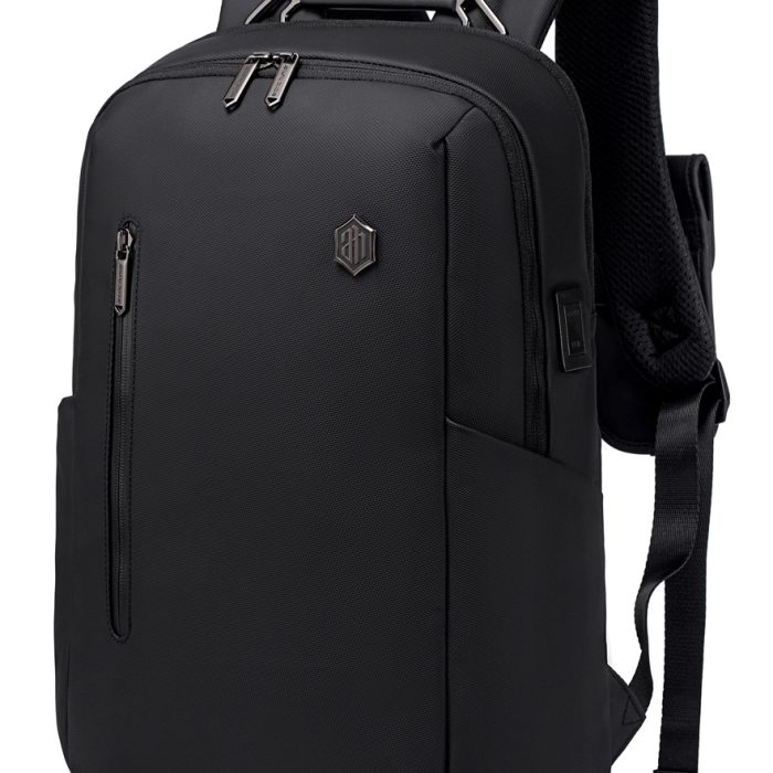 ARCTIC HUNTER τσάντα πλάτης B00915 με θήκη laptop 15.6", USB, 20L, μαύρη