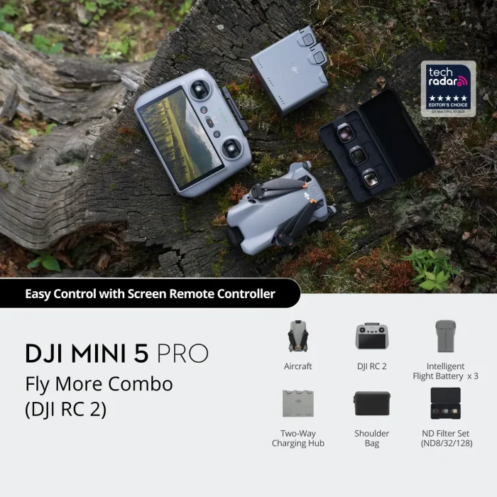 Dji Mini 5 Pro Fly More Combo (RC2)